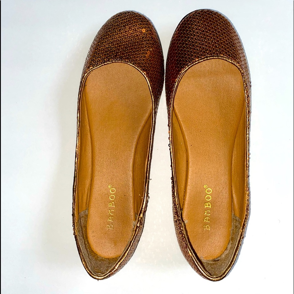 🥿✨BAMBOO GLITTER FLAT SHOE’S